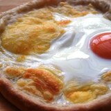 トルコ料理★チーズと卵のピデ